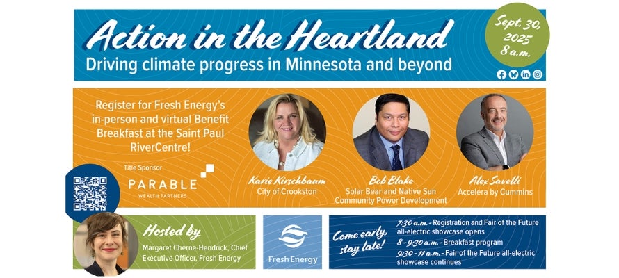 Fresh Energy's 2025 Benefit Breakfast