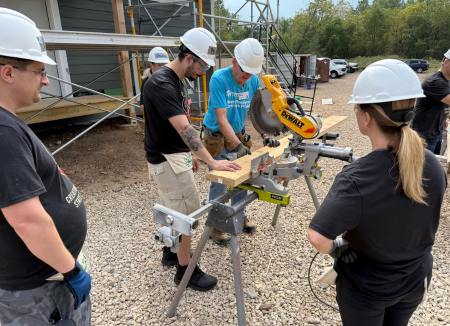 Hammer Swings & Hockey Things: Giving Back to the Community