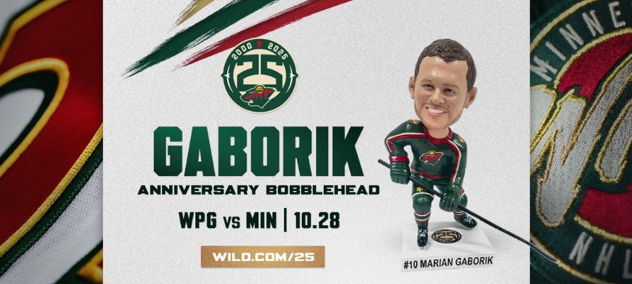 Minnesota Wild 25th Anniversary Ticket Pack